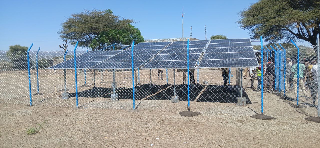 Supply and Installation of 5.5kW Solar Powered Water Supply System